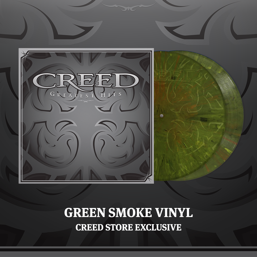Creed Greatest Hits - LP (Green Smoke)